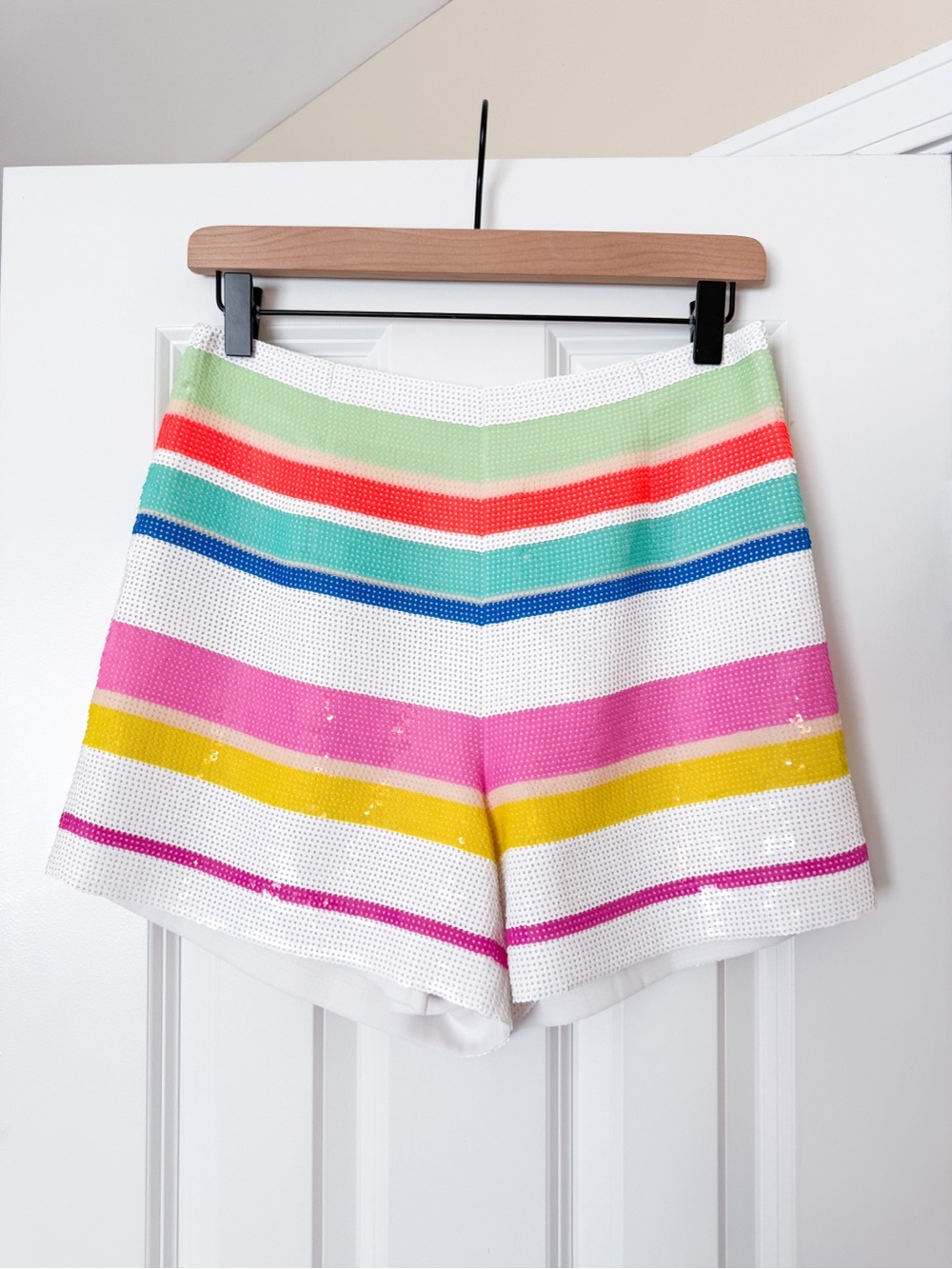 Kate Spade Cape Stripe Sequin Short